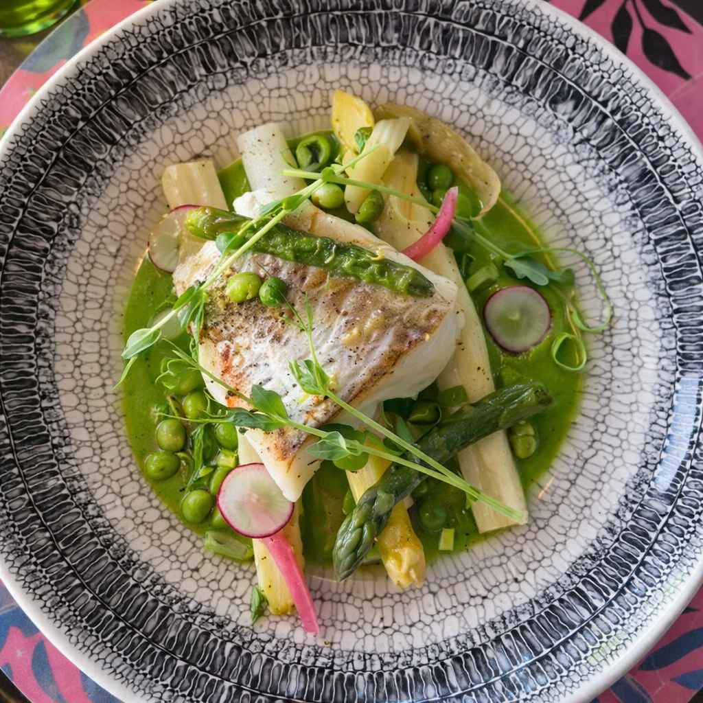 Plat raffiné et de saison du restaurant La Terrasse à Saint-Omer